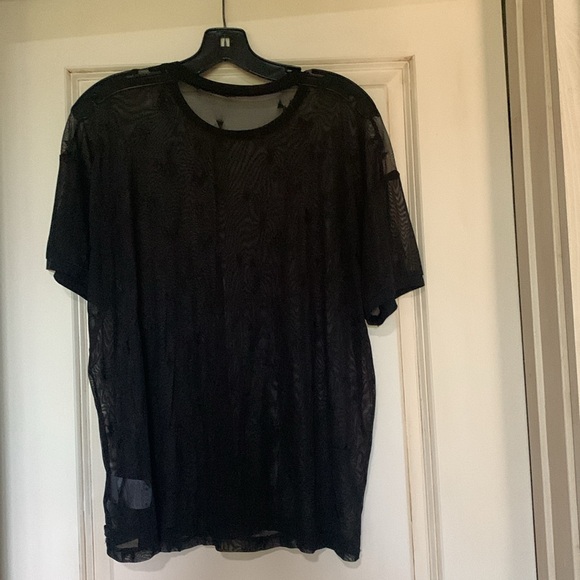 HURLEY SHEER MESH LOGO T-SHIRT - Picture 8 of 8